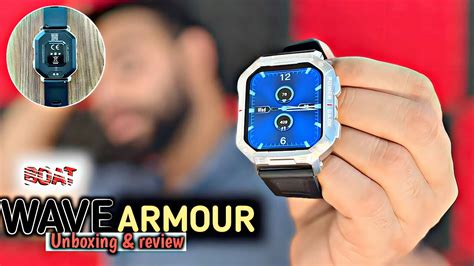 Boat Wave Armour Smartwatch Unboxing Reviewmetal Build With Bt