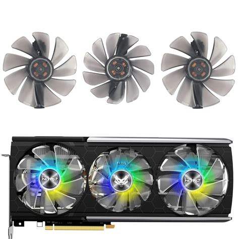 Video Card Cooler Fan For Sapphire Rx 5700 Xt Nitro Special Edition 95mm Fd10015m12d 85mm