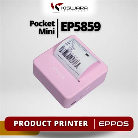 Jual Pocket Mini Printer Bluetooth Eppos Ep Pink Shopee Indonesia