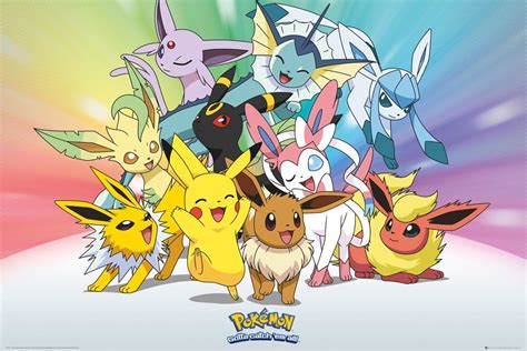 GB Eye LTD Pokemon Eve Maxi Poster 61 X 91 5 Cm Amazon Fr