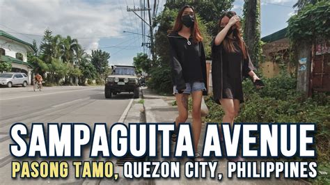 Sampaguita Avenue In Pasong Tamo Quezon City Metro Manila