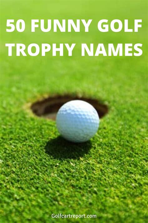 50 FUNNY GOLF TROPHY NAMES UPDATED 2022 Torneo De Golf Golf