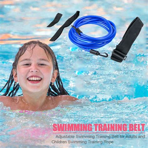 Obaolay Alat Latihan Renang Swimming Training Resistance Band 4m