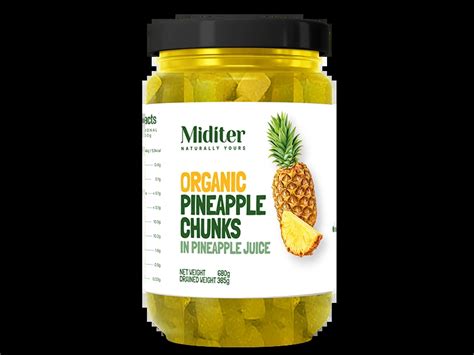 Organic Sri Lankan Pineapple Chunks In Bulk Supply Miditer