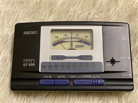 Chromatic Tuner Seiko St 909 Reverb