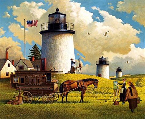 Solve Three Sisters Of Nauset Charles Wysocki Jigsaw Puzzle Online