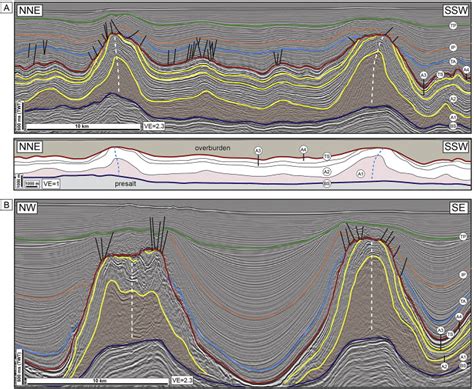 Time Migrated Seismic Reflection Profiles Illustrating The Seismic