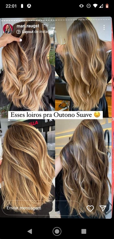 Loiros Cabelo De Outono Outono Suave Tons De Pele Quentes