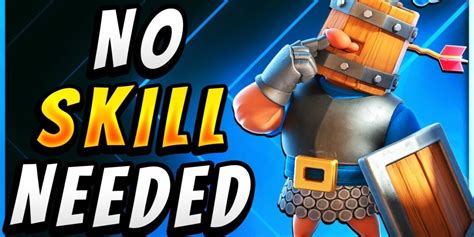 Sirtagcr Clash Royale The Unstoppable Power Of The No Skill Royal