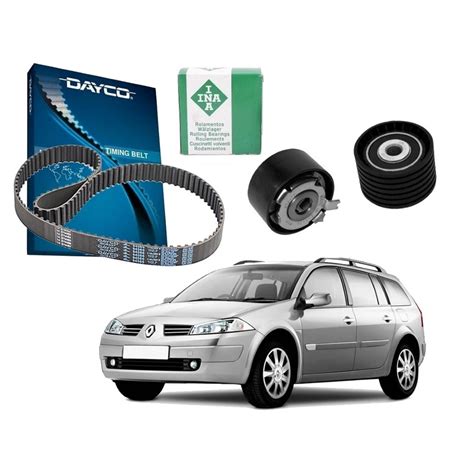 Kit Correia Dentada Tensor Dayco Ina Original Renault Megane Grand Tour