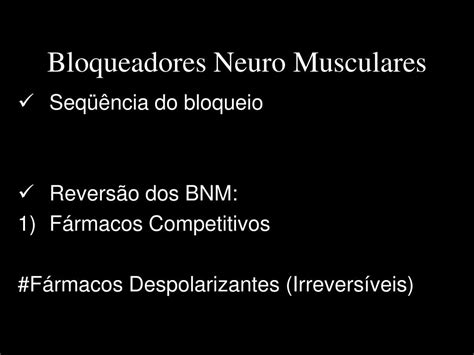 Ppt Bloqueadores Neuromusculares Powerpoint Presentation Free