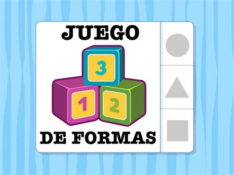 Juego De Formas Juegos Online Gratis Para Niños En Preescolar Por Hadi Oyna