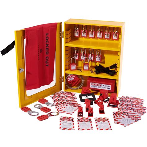 TRADESAFE Lockout Tagout Cabinet 75 Pièces Maroc Ubuy