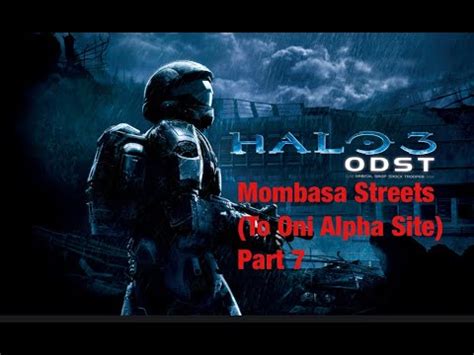 Halo 3 ODST On MCC Mombasa Streets To Oni Alpha Site Mission PC