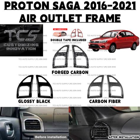 Tcs Proton Saga Vvt Premium Forged Carbon Air Outlet Frame