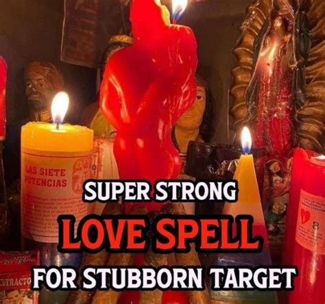 Stubborn Target Love Spell Extremely Powerful Obsession Spell Black