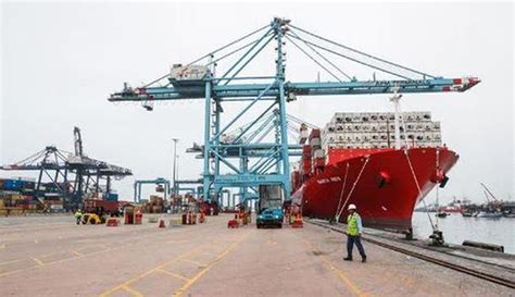 Obras de ampliación del Muelle Sur del puerto del Callao registran un