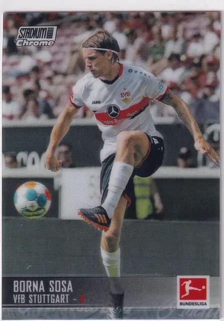 TOPPS CROMO STADIUM Club Bundesliga Tarjeta 21 22 Núm 94 Borna Sosa EUR