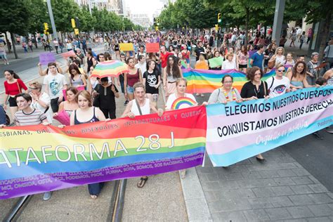 Respaldo masivo en Aragón a la lucha de los derechos LGTBIQ