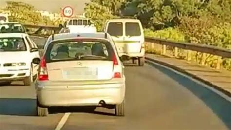 VÍDEO Conducción temeraria en Canaria