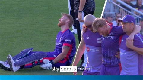 Ben Stokes Carried Off Injured In The Hundred Ahead Of England Vs Sri Lanka Tests Cricket News