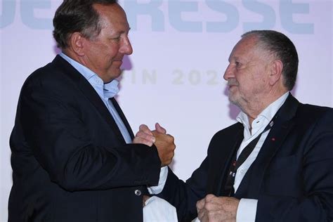 Olympique Lyonnais Jean Michel Aulas Et John Textor Enterrent La