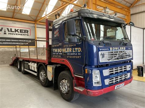 Volvo Fm X Flatbed Beavertail Gn Gvz Tow Truck For