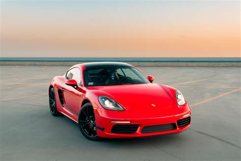 Rent Porsche Cayman Red In Dubai Sportscars Octane Luxury Car