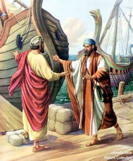 Jonah Flees To Tarshish Jonah Tarshish Boat Ship Jonah And The