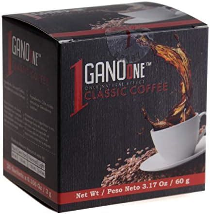 Ganoone Instant Classic Black Coffee With Ganoderma Reishi Mushroom