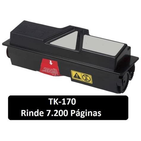 Toner Kyocera tk 170 Negro genérico Impresion a bajo costo