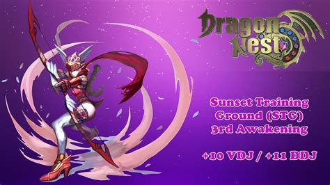 【dragon Nest Sea】sunset Training Ground Stg Lb 21 Artillery 1072