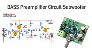 Bass Amplifier Circuit Using TIP3055 TDA2030 TRONICSpro