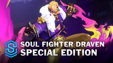 Special Edition Soul Fighter Draven Wild Rift Skin Spotlight Youtube