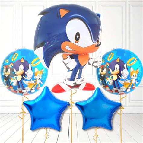 Buy Party Town Sonic Helium Supported Foil Balloons Combo For Balloon