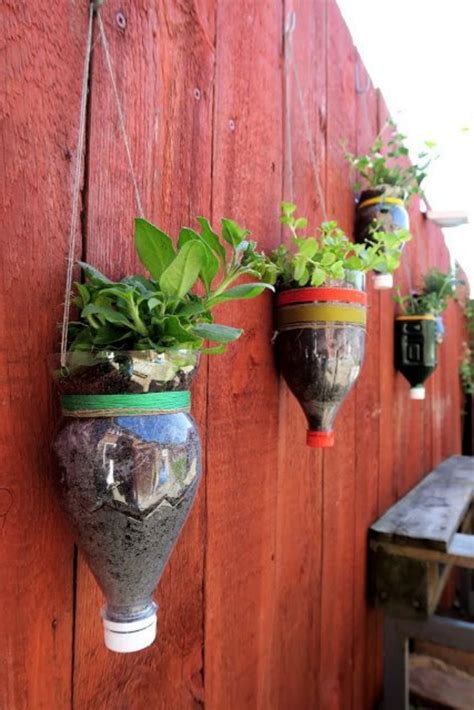 Creative And Practical Plastic Bottle Planter Ideas