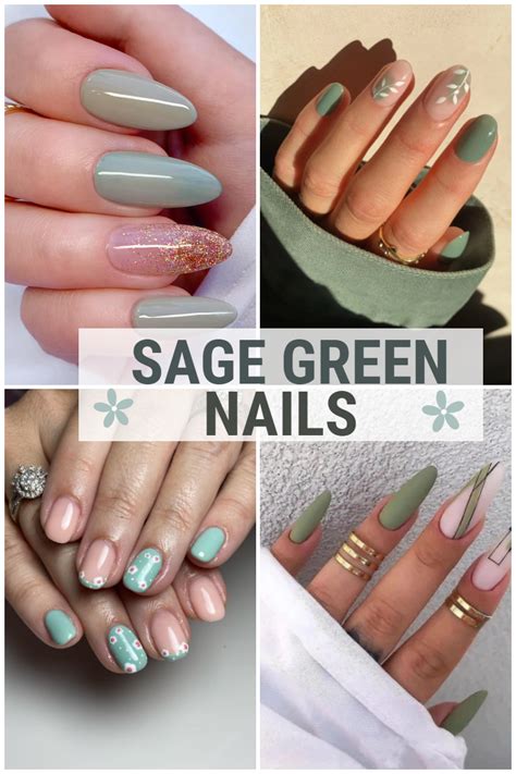 Sage Green Nails Worth Checking Out Inspired Beauty