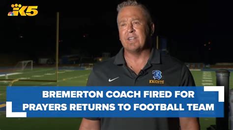 Joe Kennedy Bremerton Football Coach Fired For Prayers Returns To The