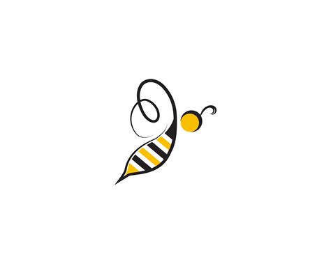 Bee Logo And Symbol Vector Templates Vector Art At Vecteezy