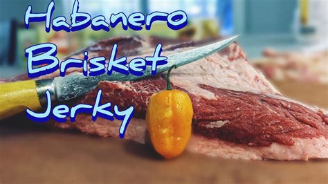 Habanero Beef Brisket Jerky Youtube