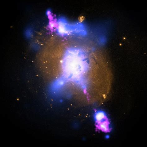 Galaxy And Supermassive Black Hole Photograph By Nasa Fine Art America