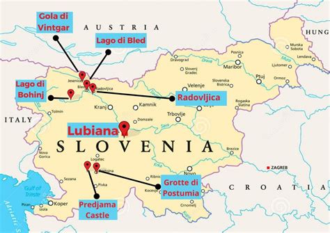 Slovenia Cosa Vedere Con Bambini Itinerario 4 Giorni Con Mappa