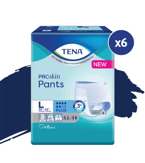 Tena Proskin Pants Plus L 6x8s