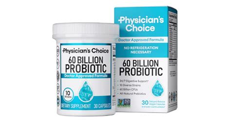 Physicians Choice Probiotics 60 Billion Cfu 10 Strains Organic