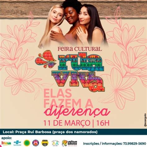 Feira Cultural Rua Viva Tem Edi O Especial Em Homenagem Ao Dia Da