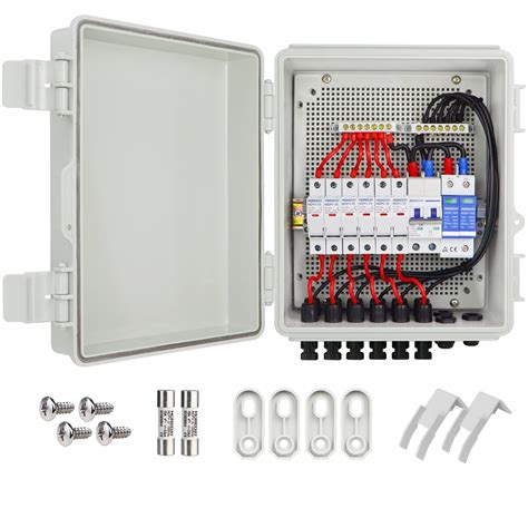 Buy String Solar Combiner Box Pv Combiner Box With Lightning Arrester