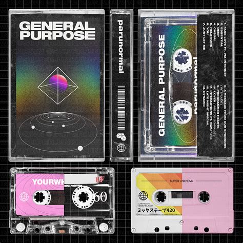 Transparent Cassette Tape Mockup Complete PSD Photoshop :: Behance