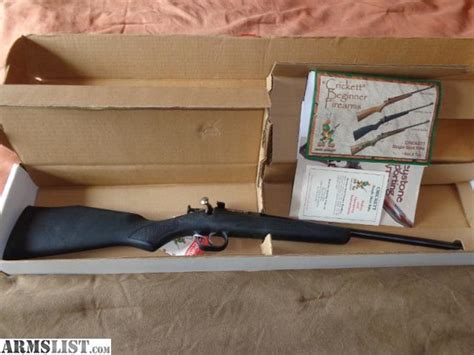 Armslist For Saletrade Davey Crickett 22lr Single Shot Bolt Action