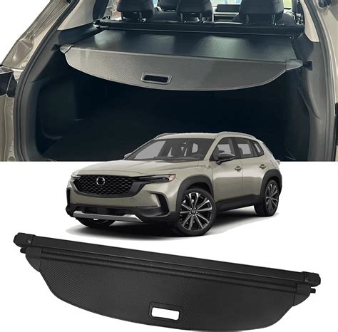 Aqae Cargo Cover Compatible With 2023 2024 Mazda Cx50 Retractable Rear Trunk Cover