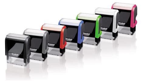 Rainbow Of Colorful Notary Stamps And Ink